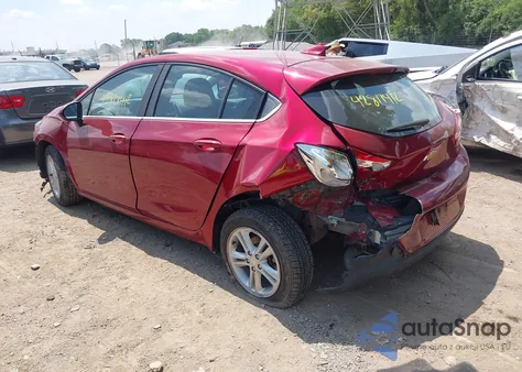 2017 Chevrolet Cruze Lt Auto из США, поврежденный, VIN 3G1BE6SM3HS566454